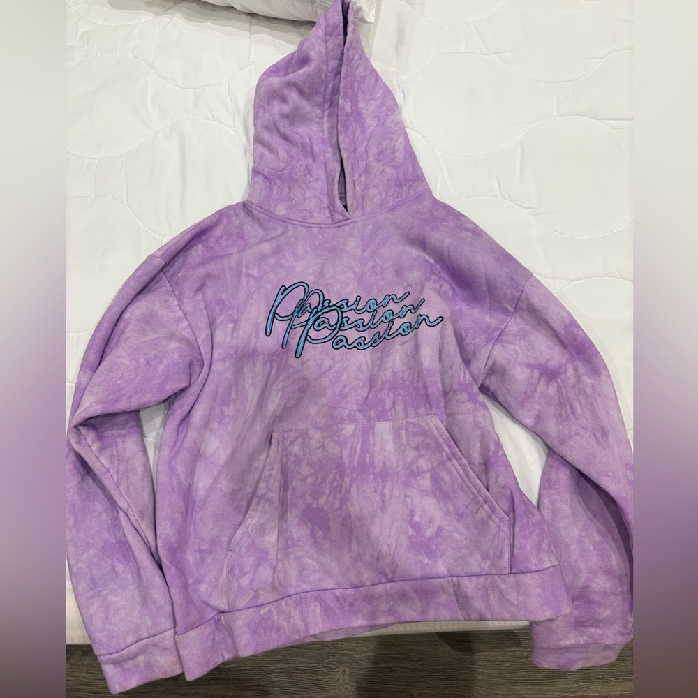Purple “Passion” Hoodie, Size Small